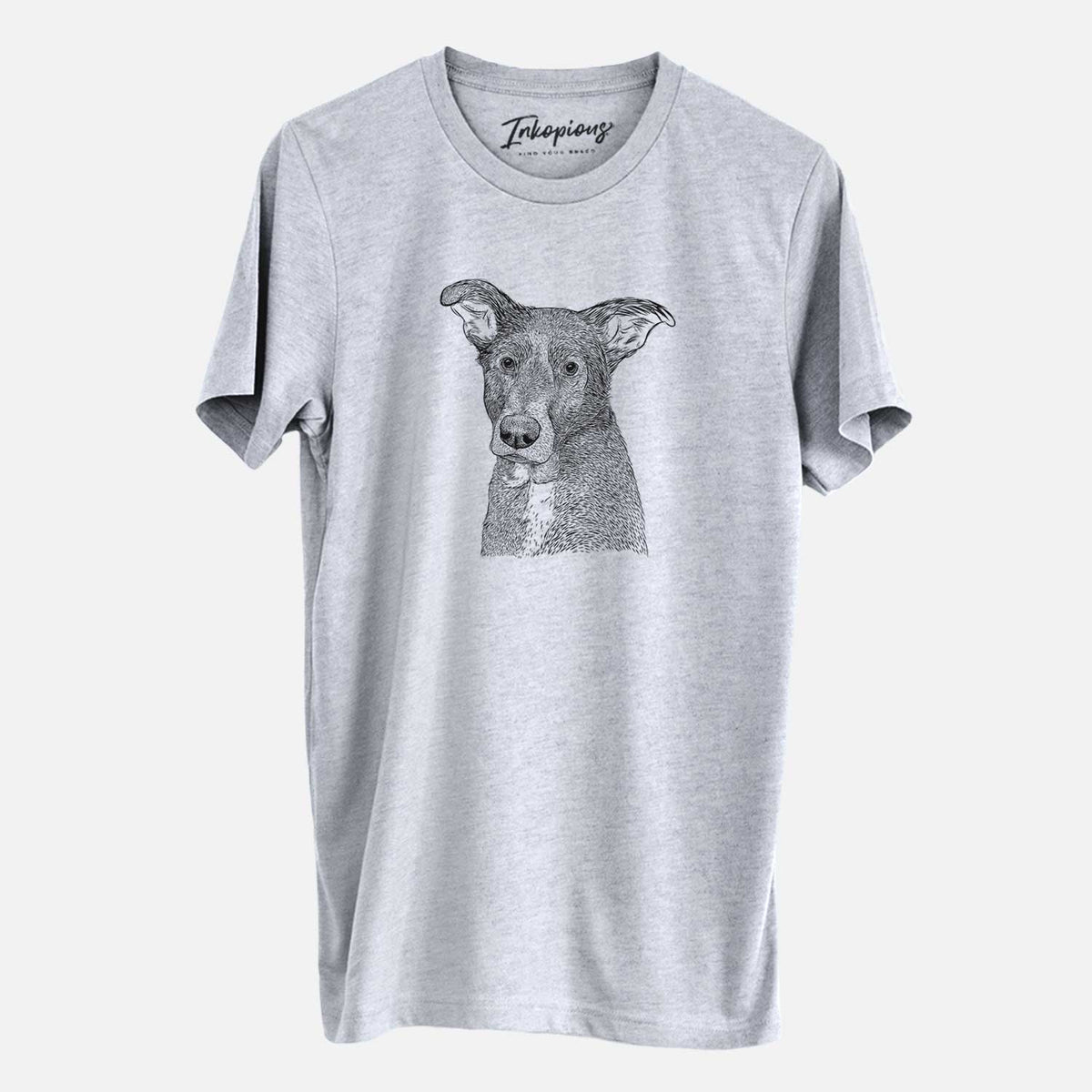 Bare Wilbur the Shepherd Mix - Unisex Crewneck