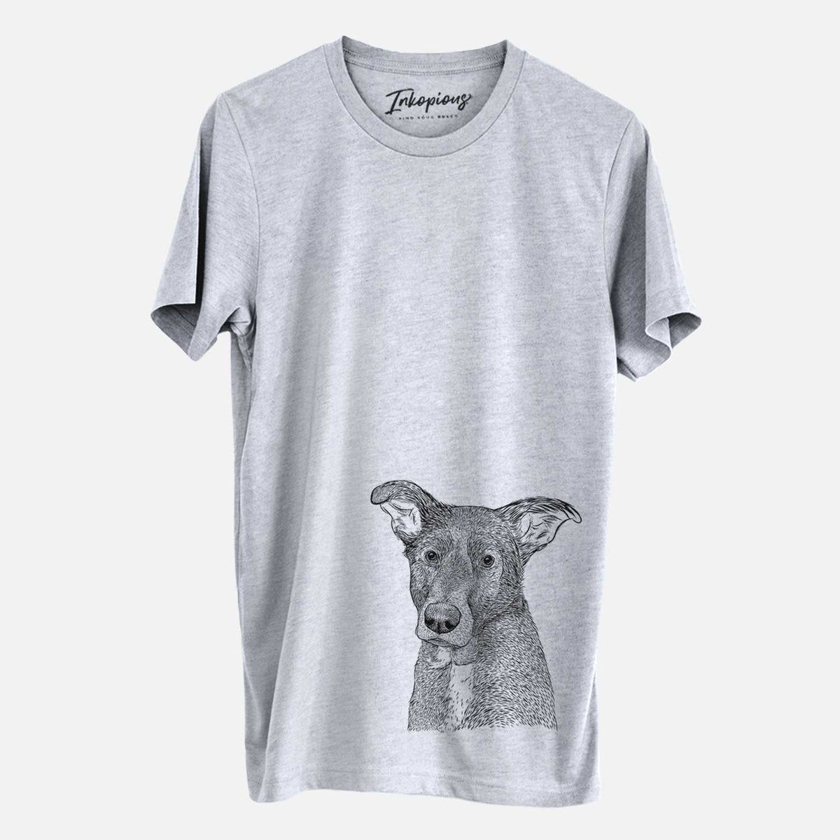 Bare Wilbur the Shepherd Mix - Unisex Crewneck