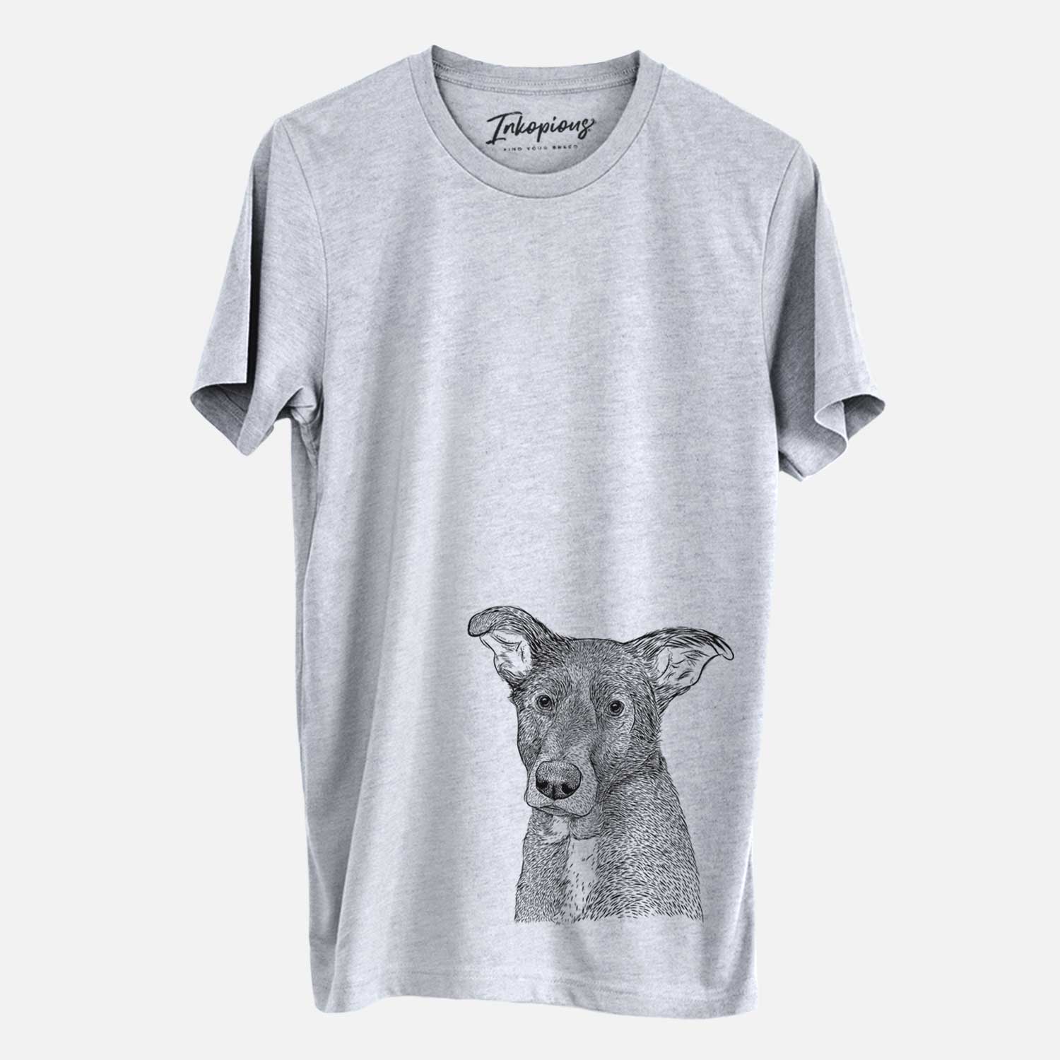 Bare Wilbur the Shepherd Mix - Unisex Crewneck