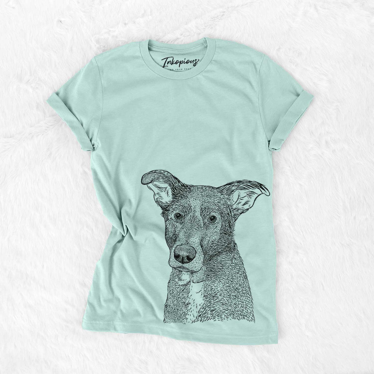 Wilbur the Shepherd Mix - Bella Canvas Unisex Crewneck