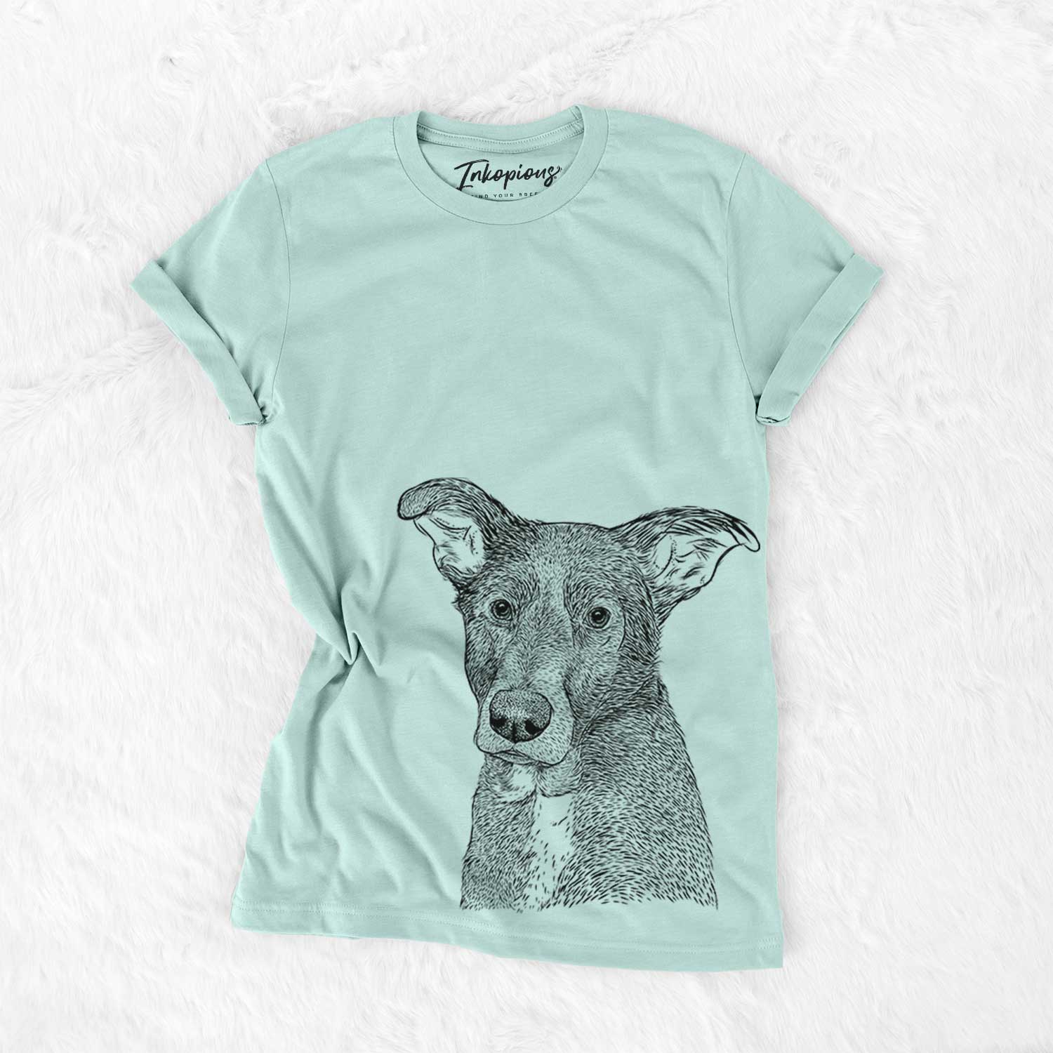 Wilbur the Shepherd Mix - Bella Canvas Unisex Crewneck