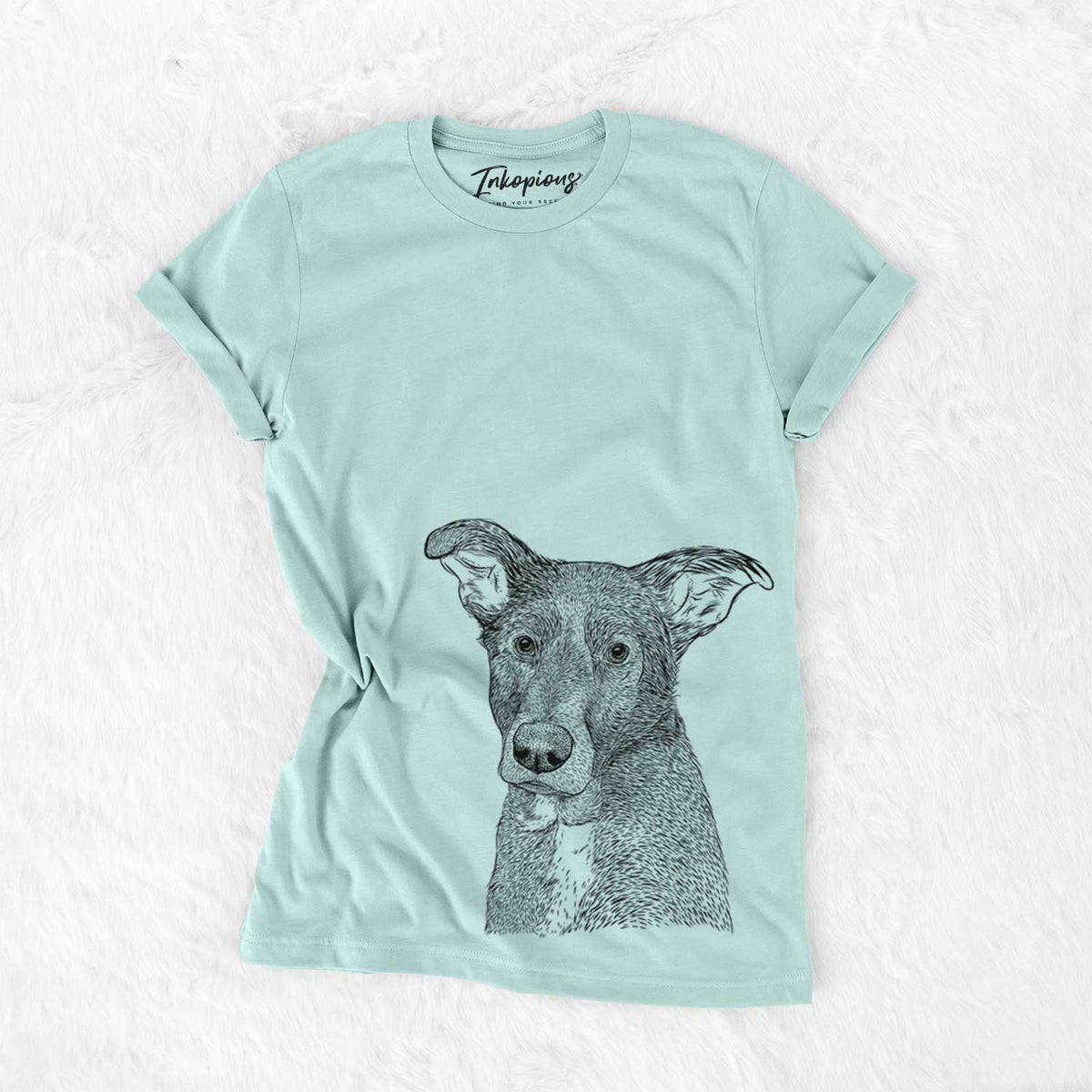 Bare Wilbur the Shepherd Mix - Unisex Crewneck