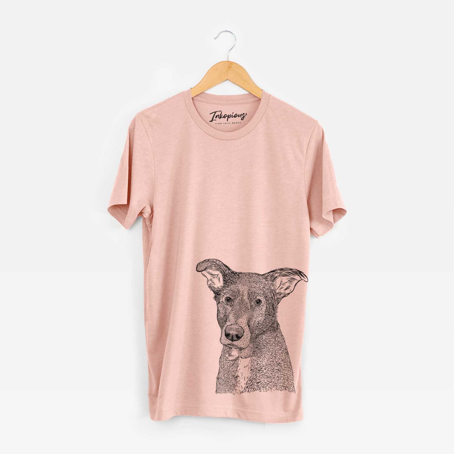 Bare Wilbur the Shepherd Mix - Unisex Crewneck