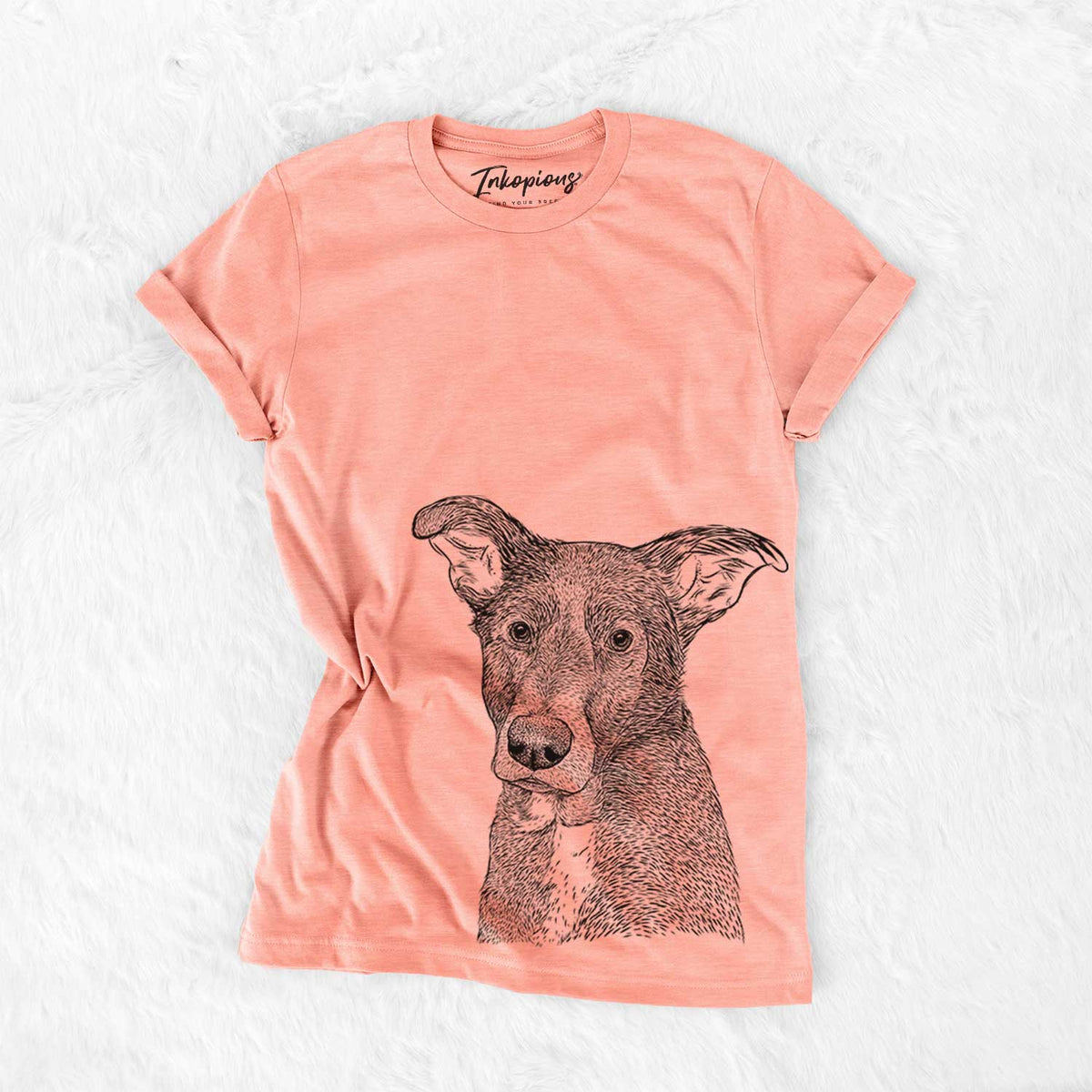 Wilbur the Shepherd Mix - Bella Canvas Unisex Crewneck