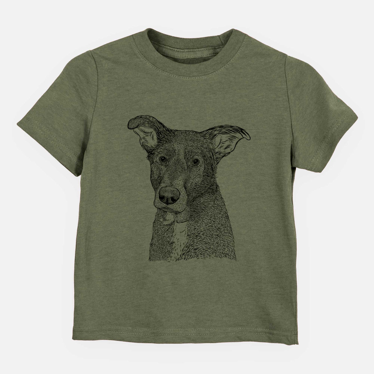 Bare Wilbur the Shepherd Mix - Kids/Youth/Toddler Shirt