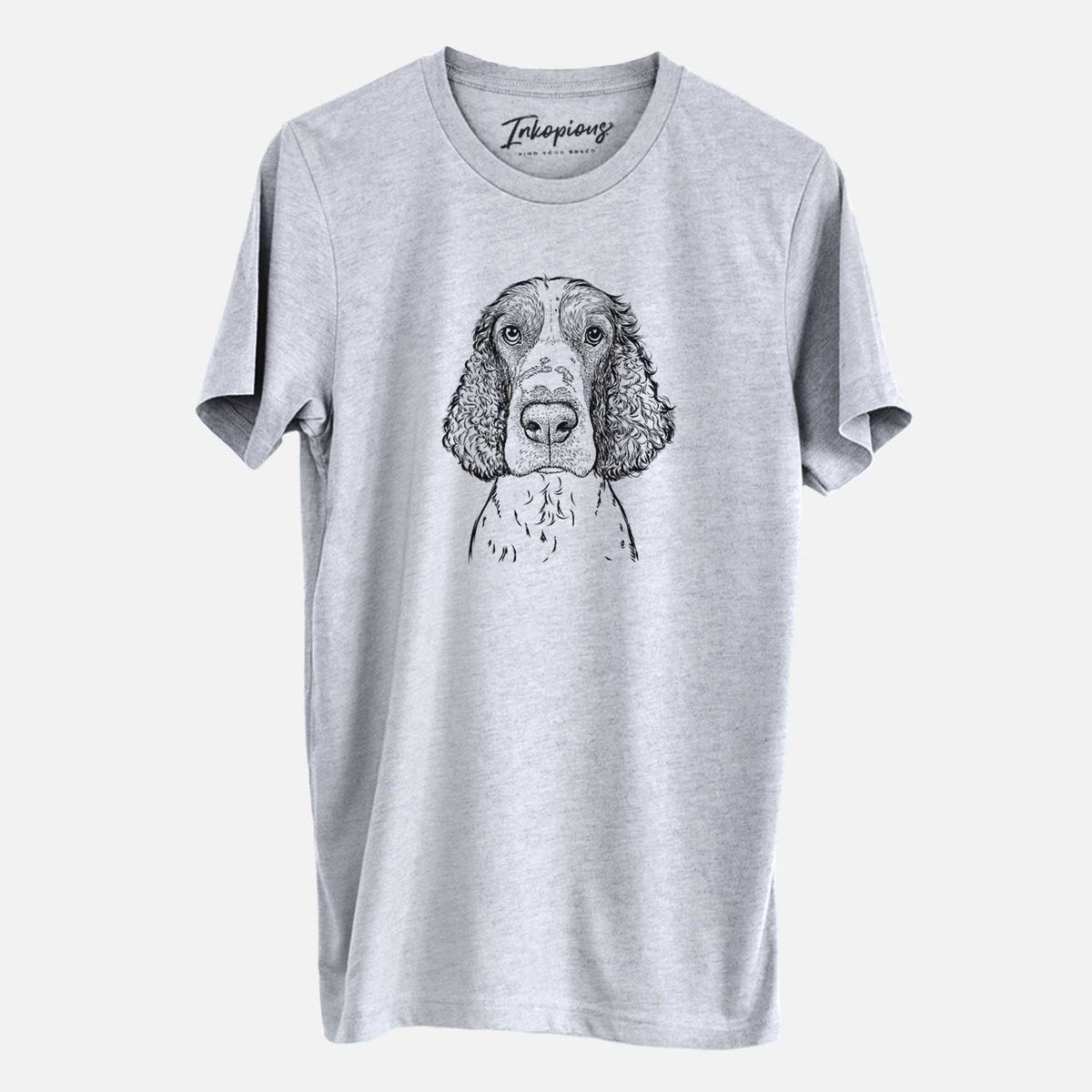 Bare Wilbur the English Springer Spaniel - Unisex Crewneck