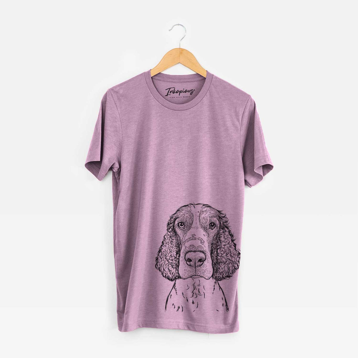 Bare Wilbur the English Springer Spaniel - Unisex Crewneck