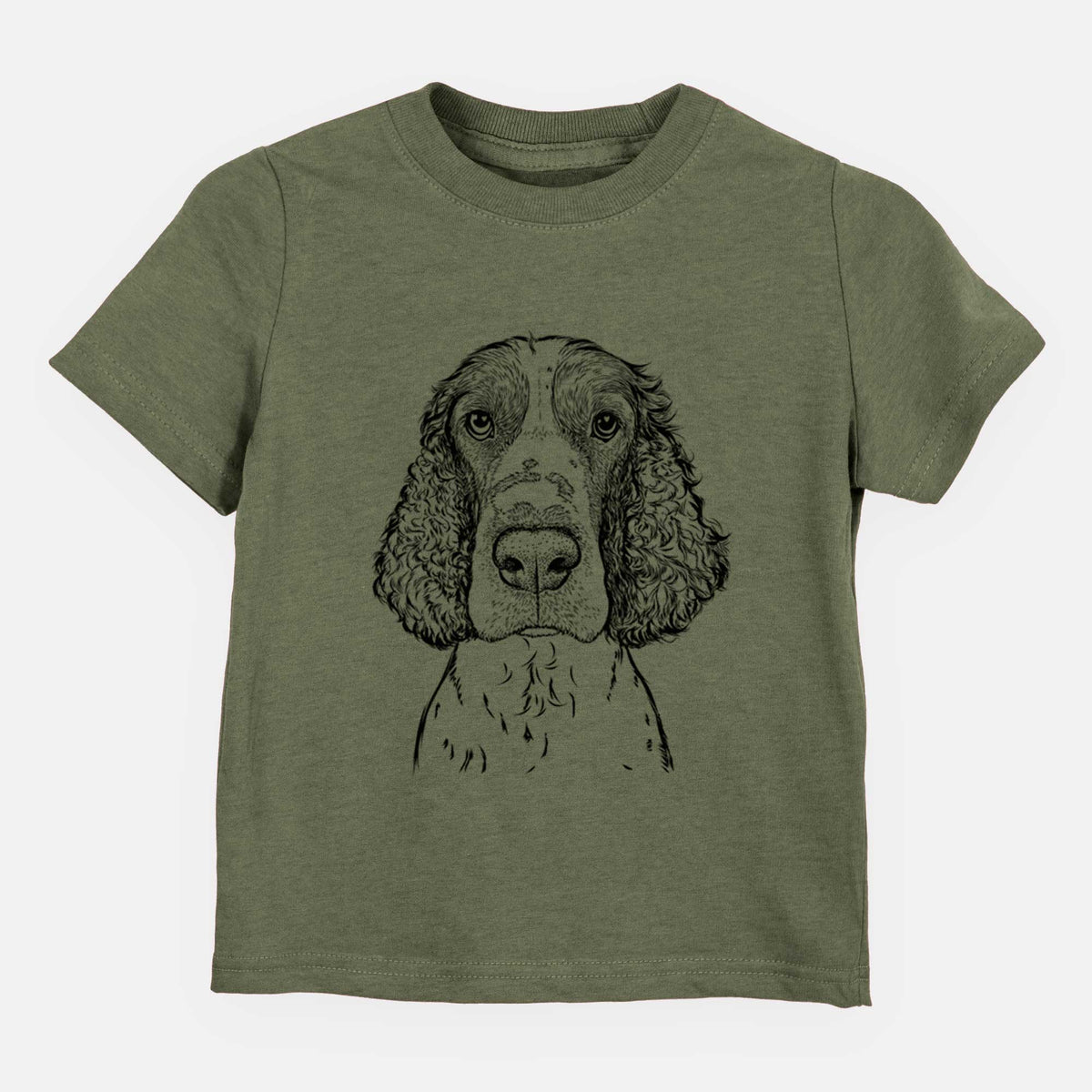 Bare Wilbur the English Springer Spaniel - Kids/Youth/Toddler Shirt
