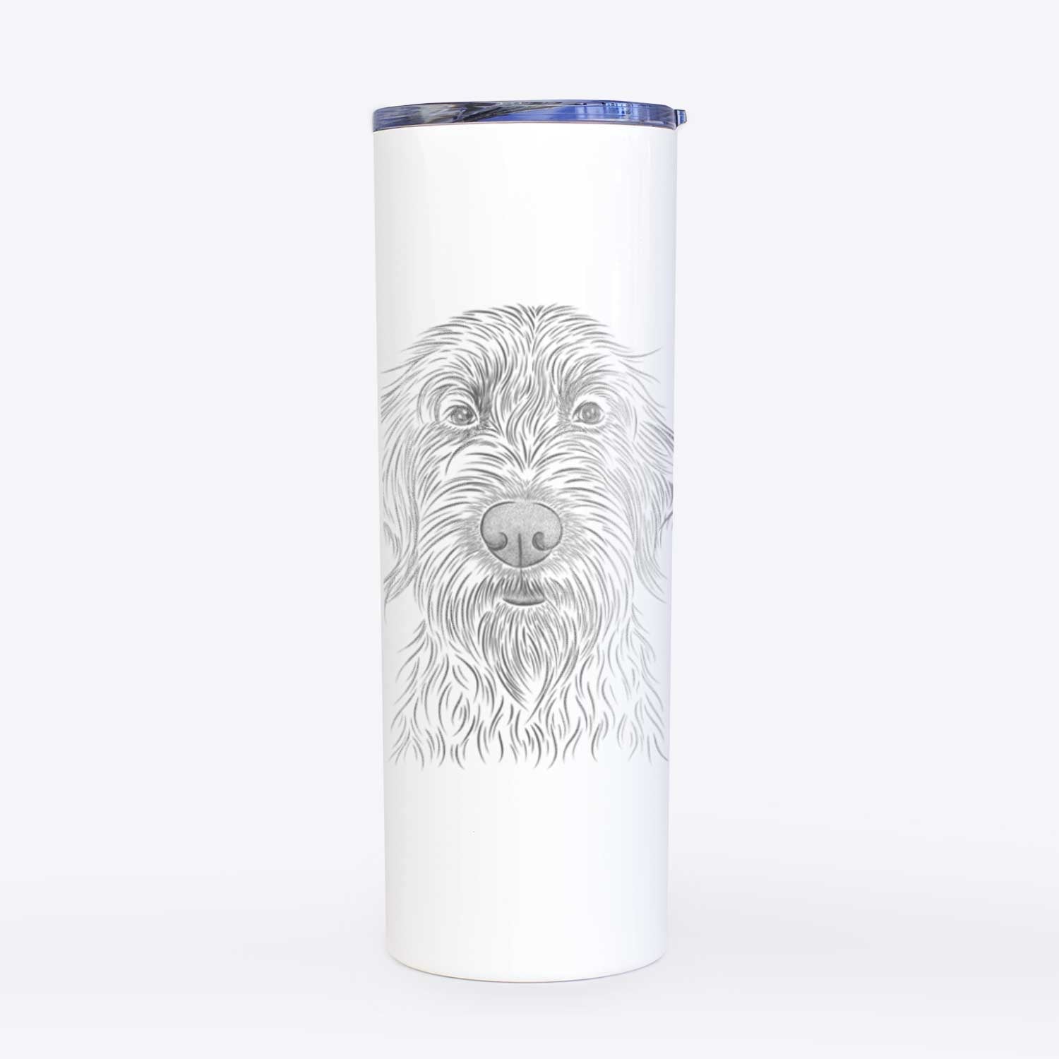 Wilkins the Wirehaired Pointing Griffon - 20oz Skinny Tumbler