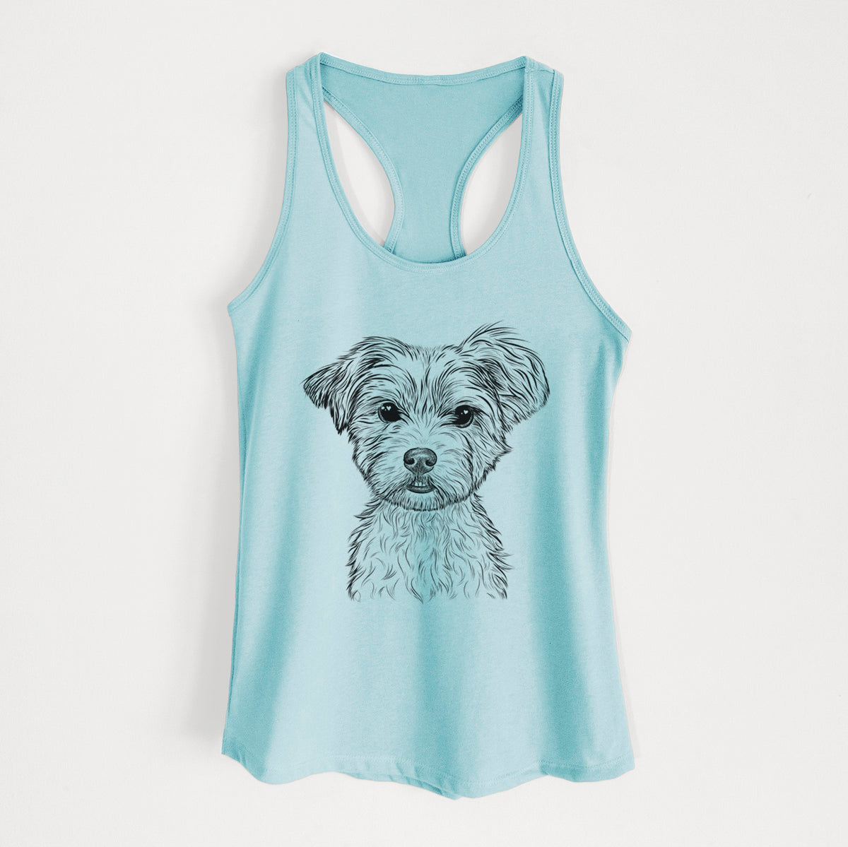 William Mitchell Newman the Yorkshire Terrier - Women's Racerback Tanktop