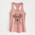 William Mitchell Newman the Yorkshire Terrier - Women's Racerback Tanktop