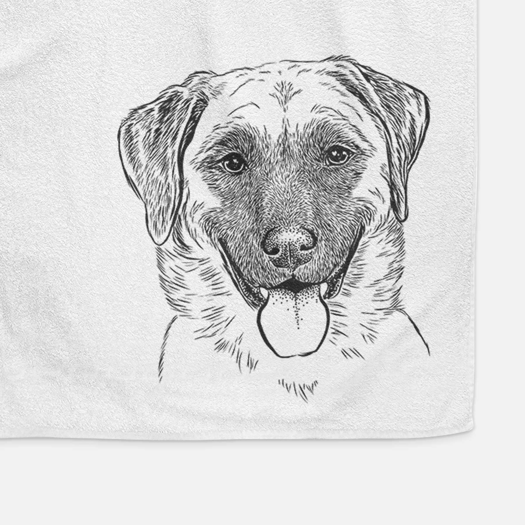 Willow the Anatolian Shepherd Decorative Hand Towel