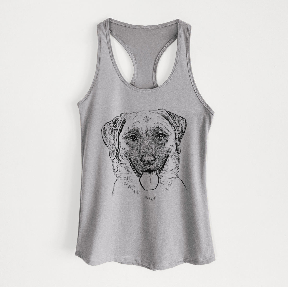 Willow the Anatolian Shepherd - Women&#39;s Racerback Tanktop