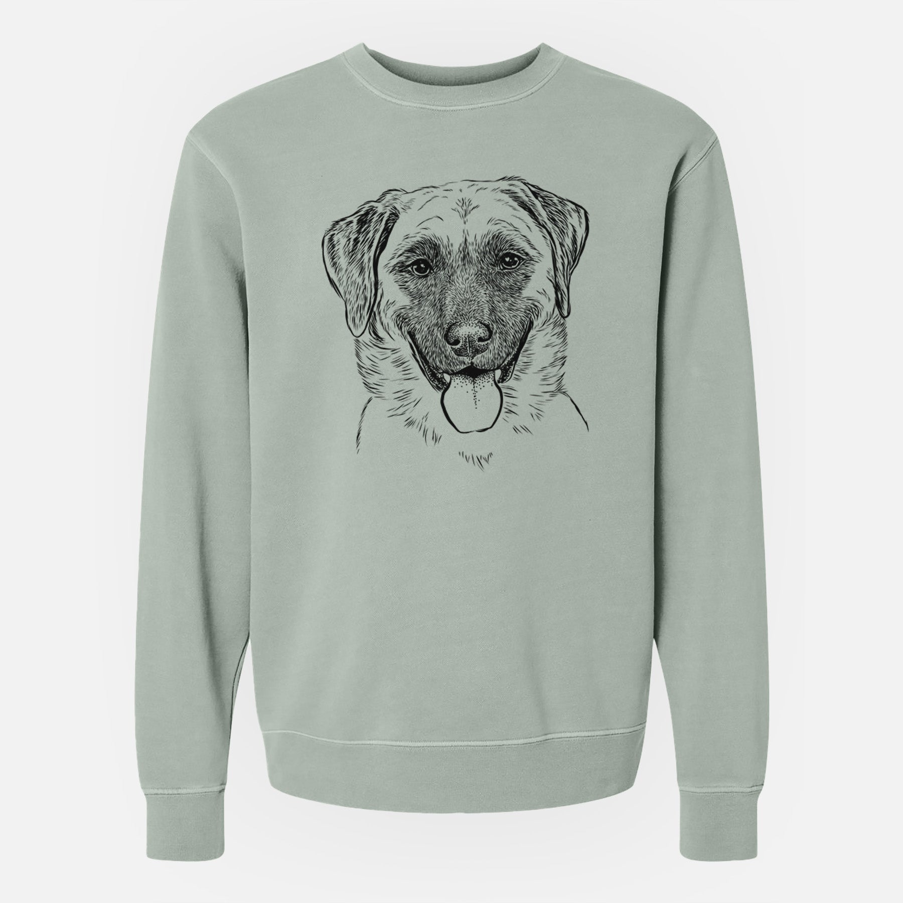 Bare Willow the Anatolian Shepherd - Unisex Pigment Dyed Crew Sweatshirt