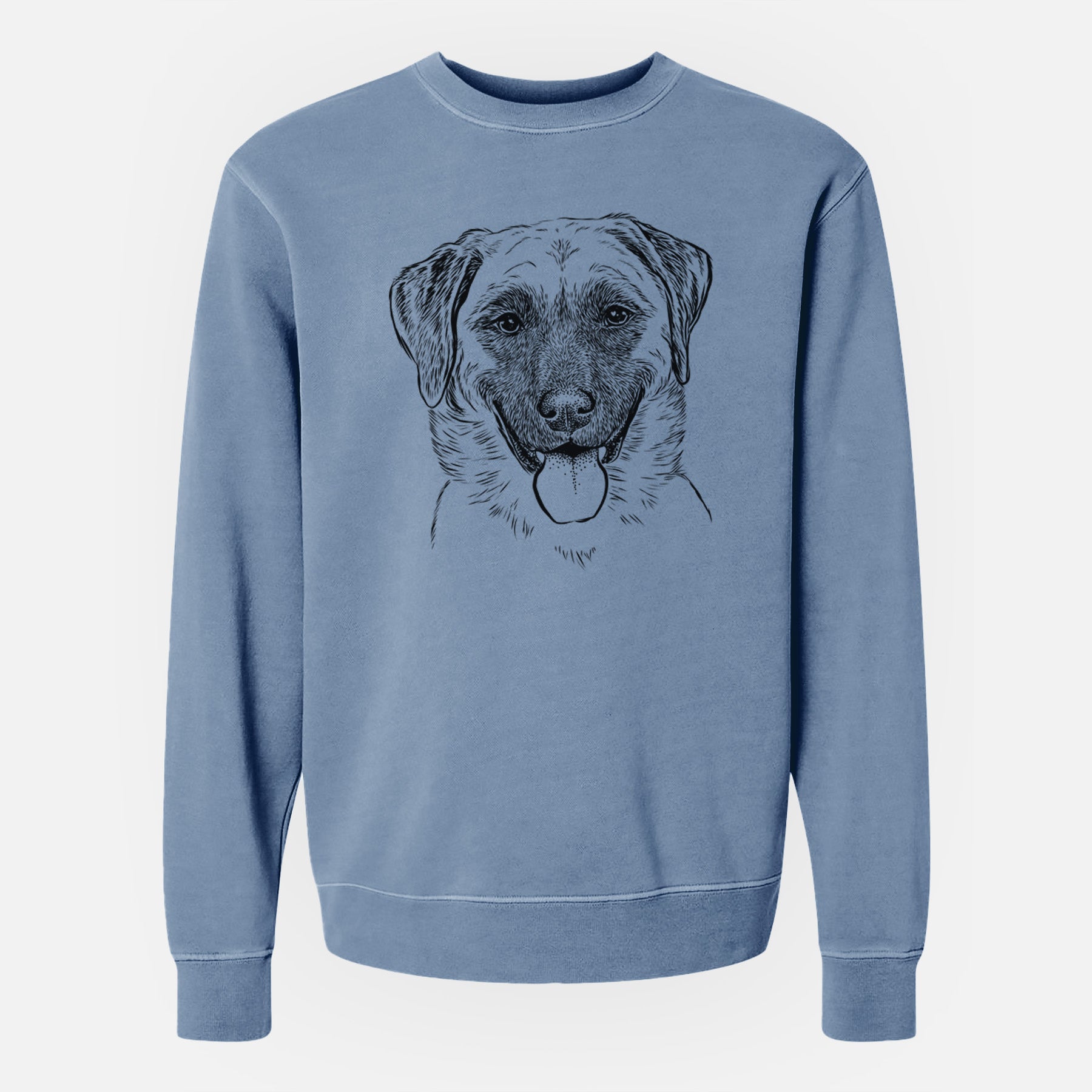 Bare Willow the Anatolian Shepherd - Unisex Pigment Dyed Crew Sweatshirt