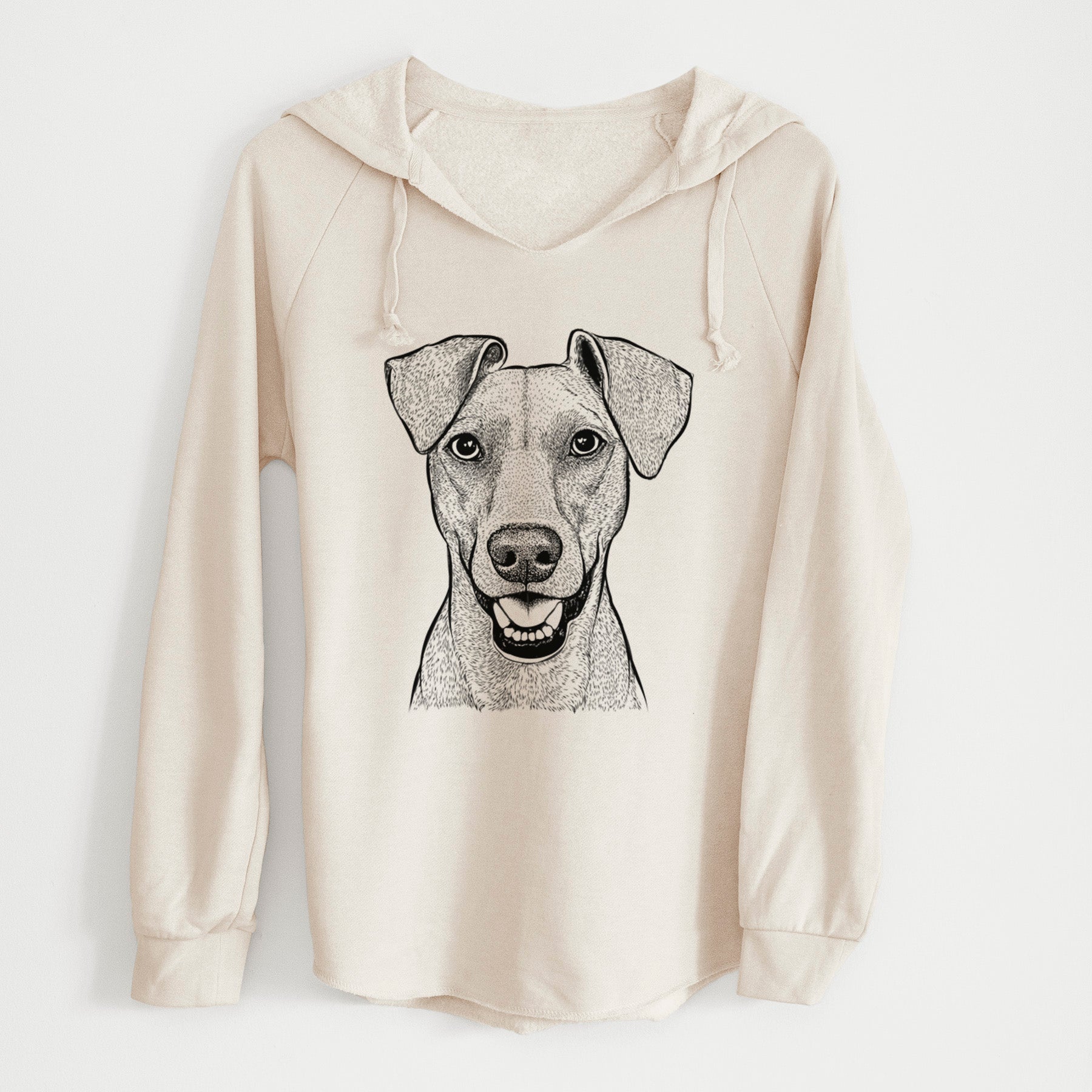 Bare Willow the German Pinscher - Cali Wave Hooded Sweatshirt