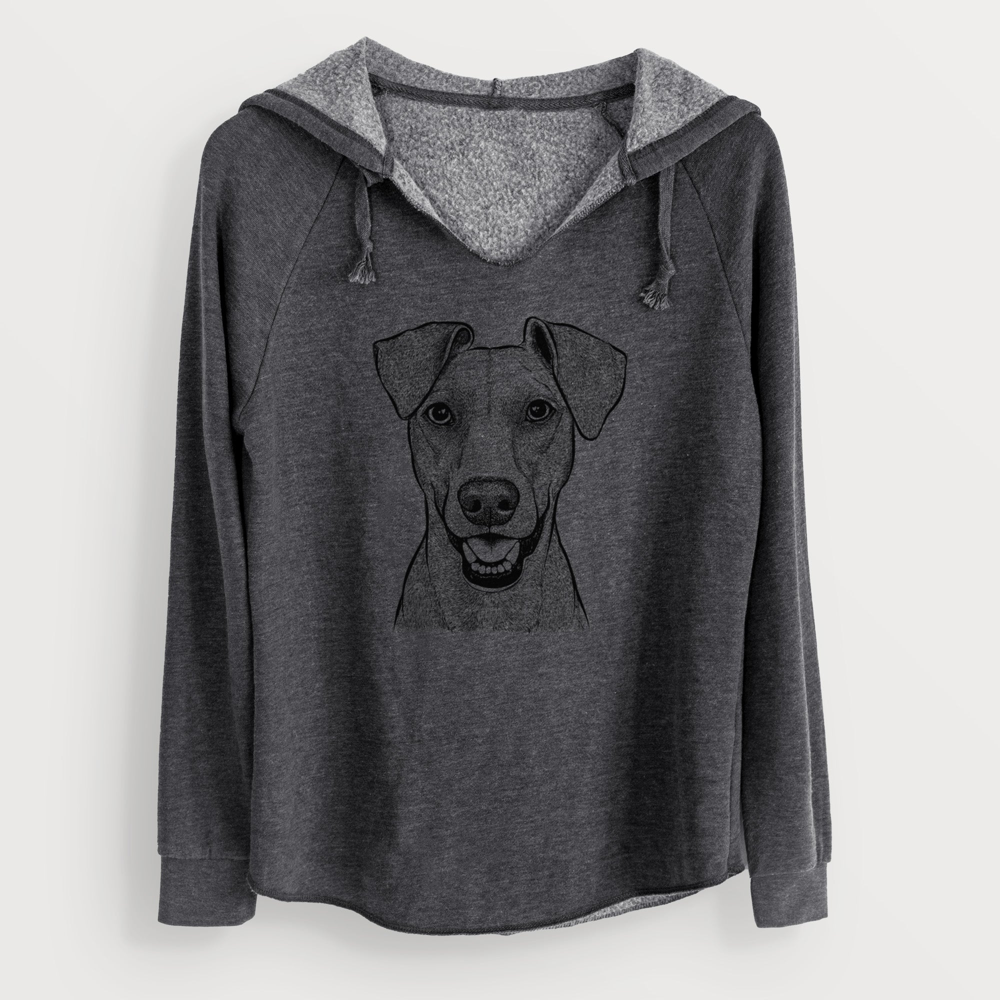 Bare Willow the German Pinscher - Cali Wave Hooded Sweatshirt