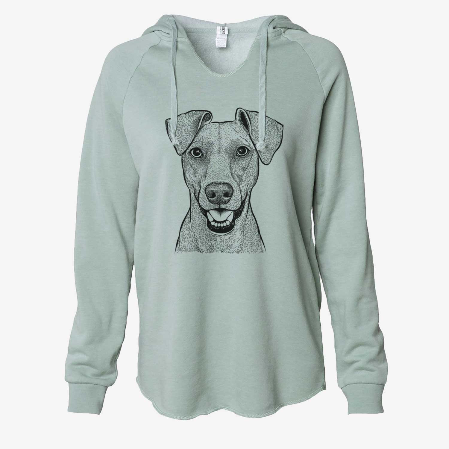 Willow the German Pinscher - Cali Wave Hooded Sweatshirt