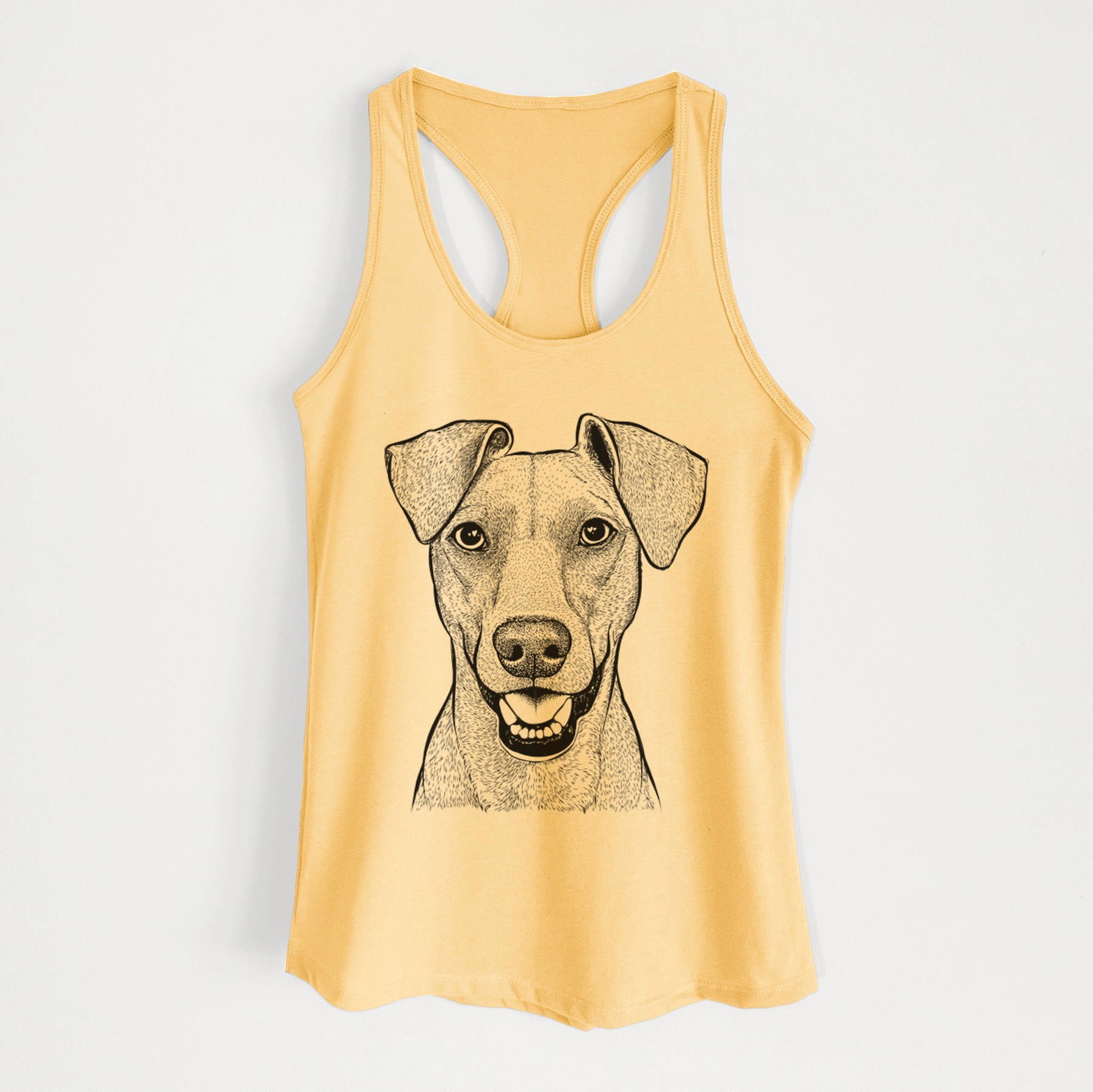 Willow the German Pinscher - Women's Racerback Tanktop