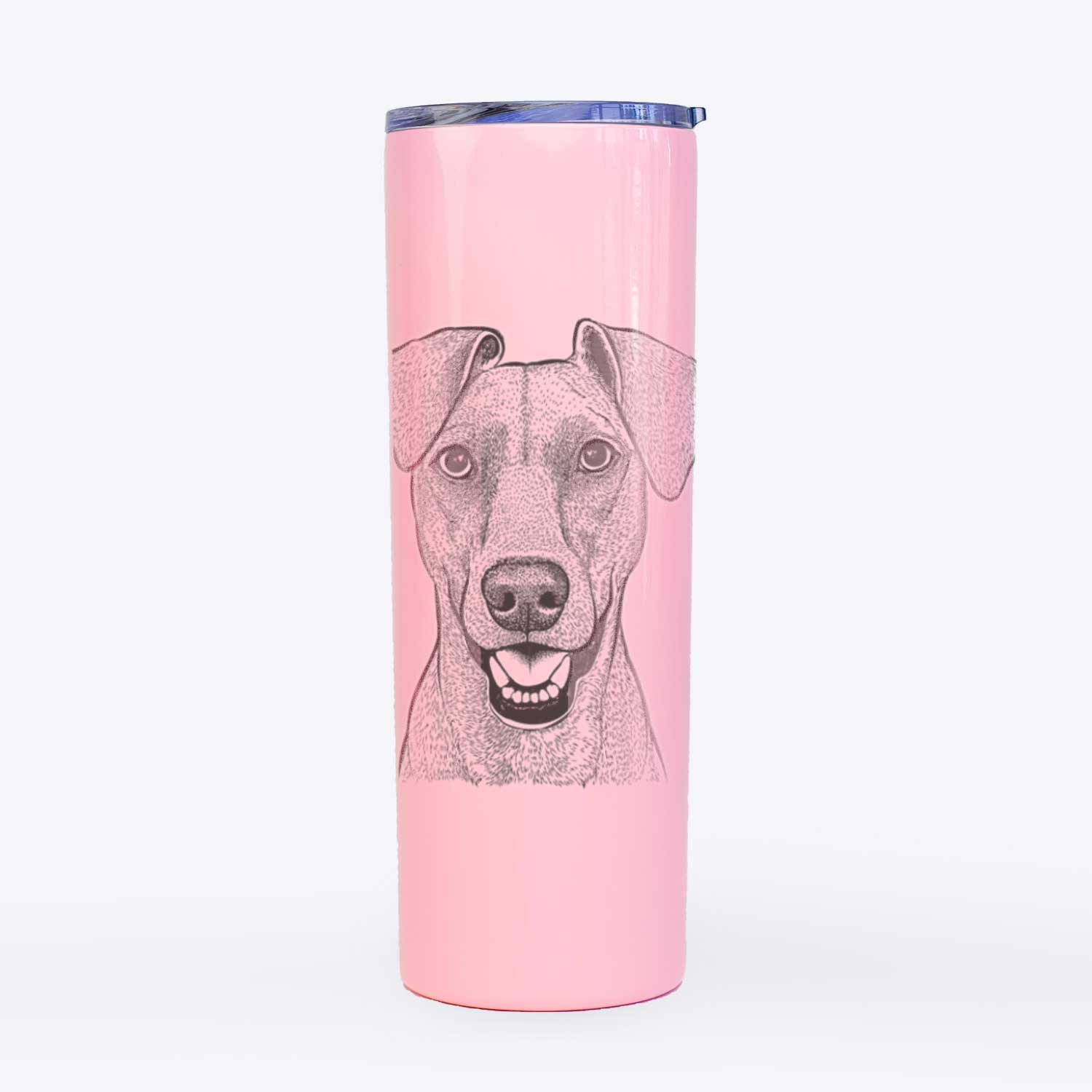 Willow the German Pinscher - 20oz Skinny Tumbler