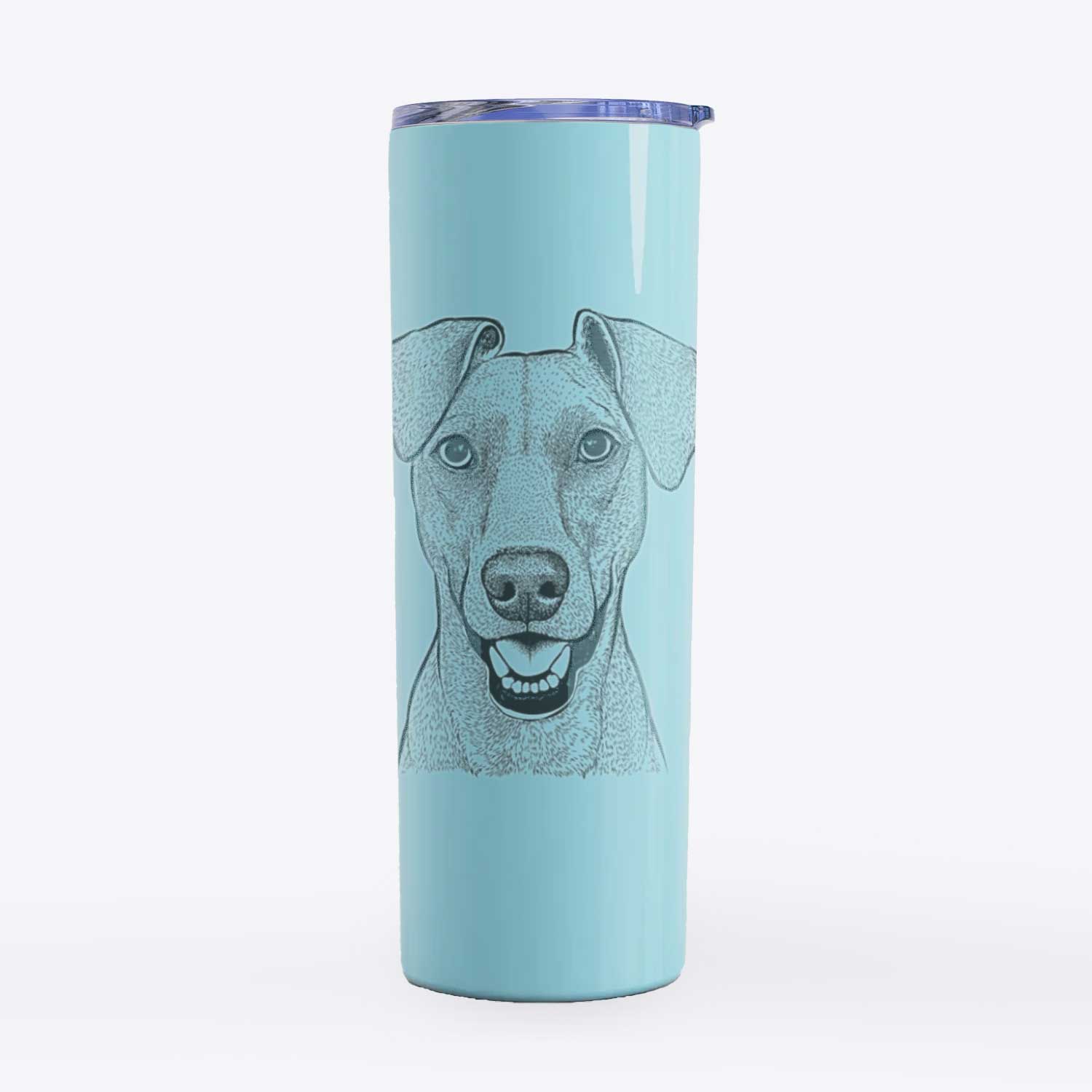 Willow the German Pinscher - 20oz Skinny Tumbler