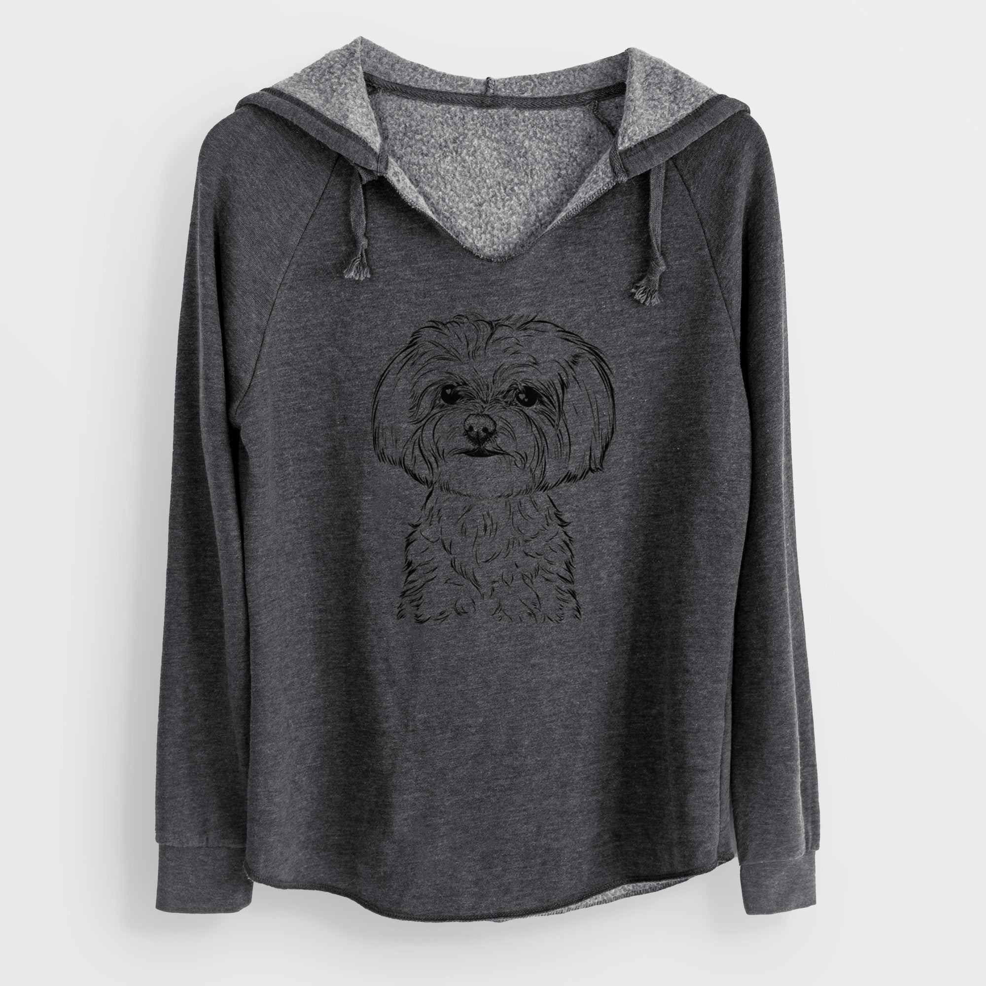 Bare Willow the Maltese - Cali Wave Hooded Sweatshirt