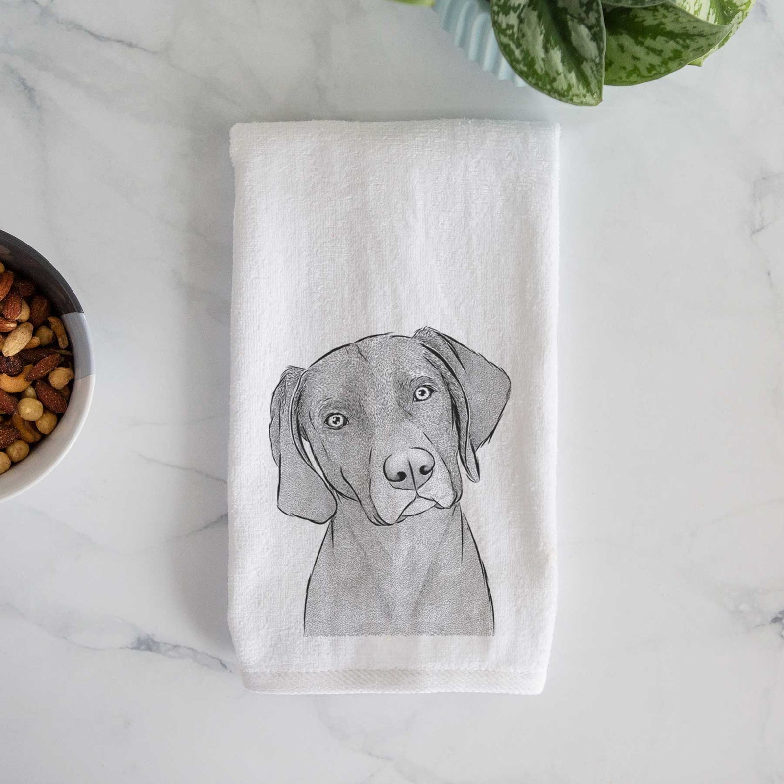 Willow the Weizsla Decorative Hand Towel