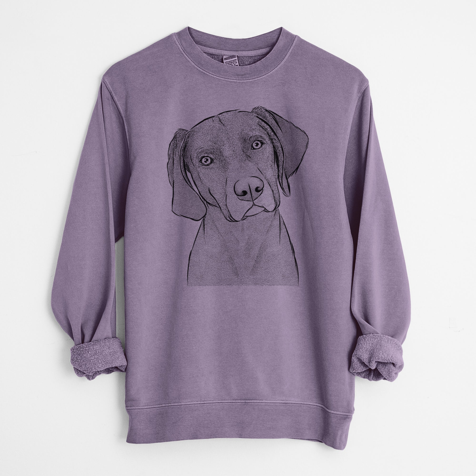 Bare Willow the Weizsla - Unisex Pigment Dyed Crew Sweatshirt