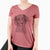 Bare Willow the Weizsla - Women's V-neck Shirt