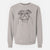 Bare Winston the English Bulldog - Unisex Pigment Dyed Crew Sweatshirt