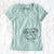 Bare Winston the English Bulldog - Women's V-neck Shirt