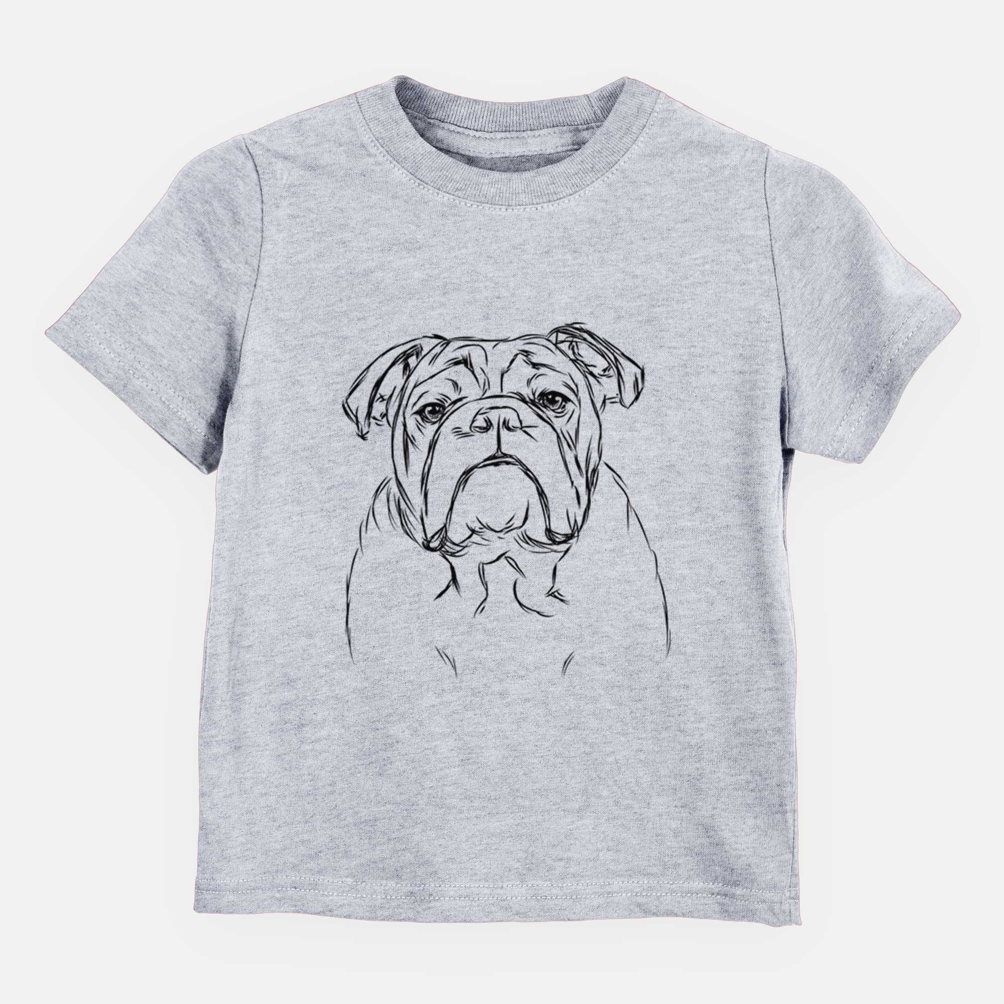 Bare Winston the English Bulldog - Kids/Youth/Toddler Shirt