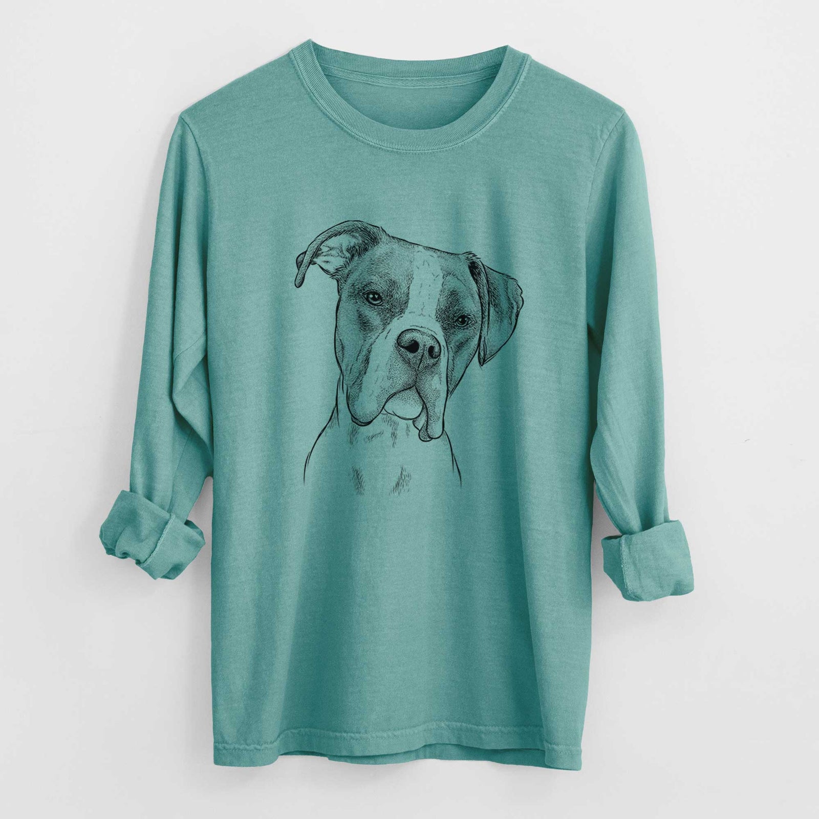 Bare Winston the Boxer - Heavyweight 100% Cotton Long Sleeve