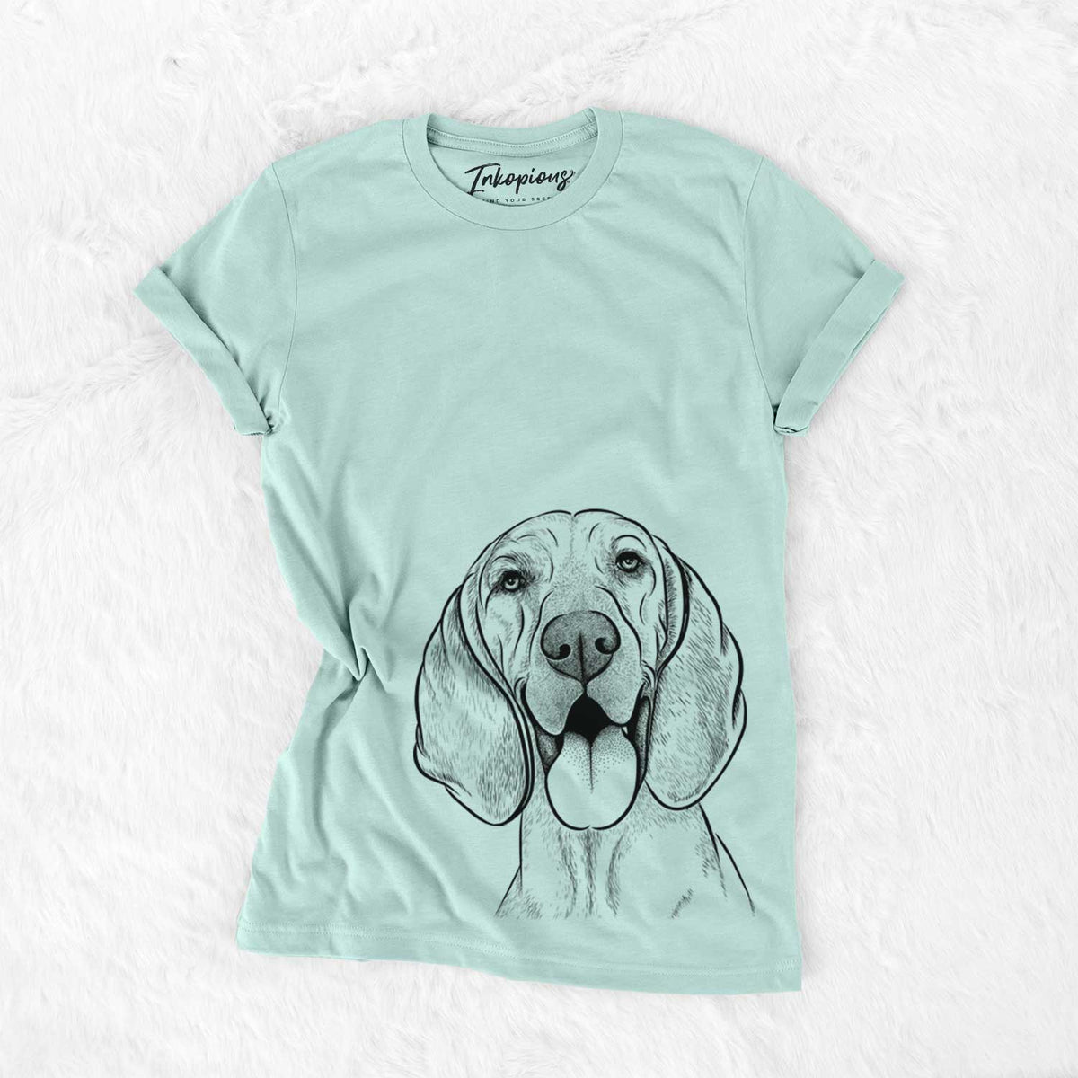 Winston the Redbone Coonhound - Bella Canvas Unisex Crewneck