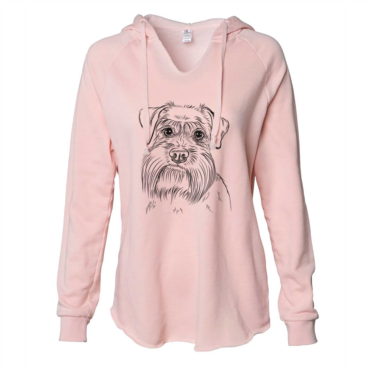 Wrigley the Schnauzer - Cali Wave Hooded Sweatshirt