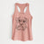 Wrigley the Schnauzer - Women's Racerback Tanktop