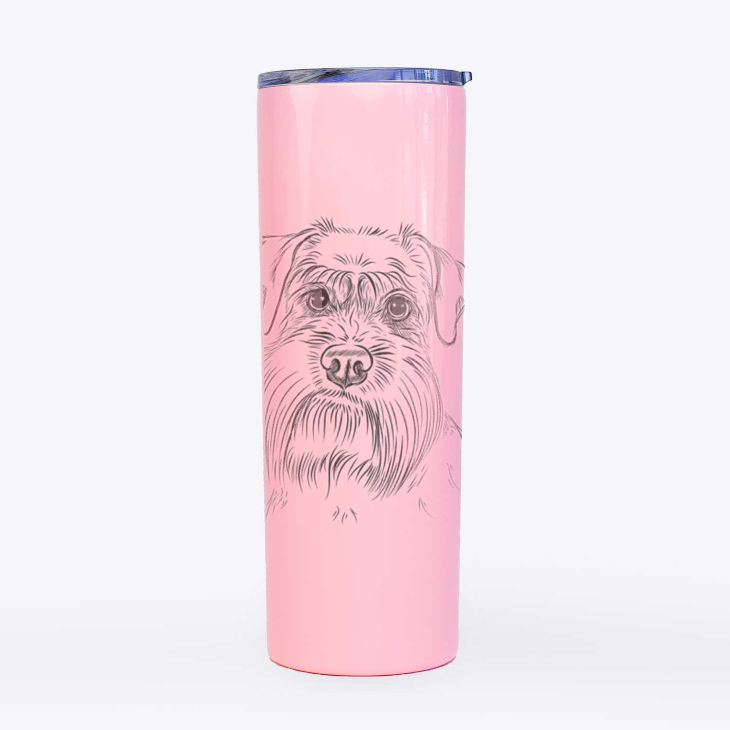 Wrigley the Schnauzer - 20oz Skinny Tumbler