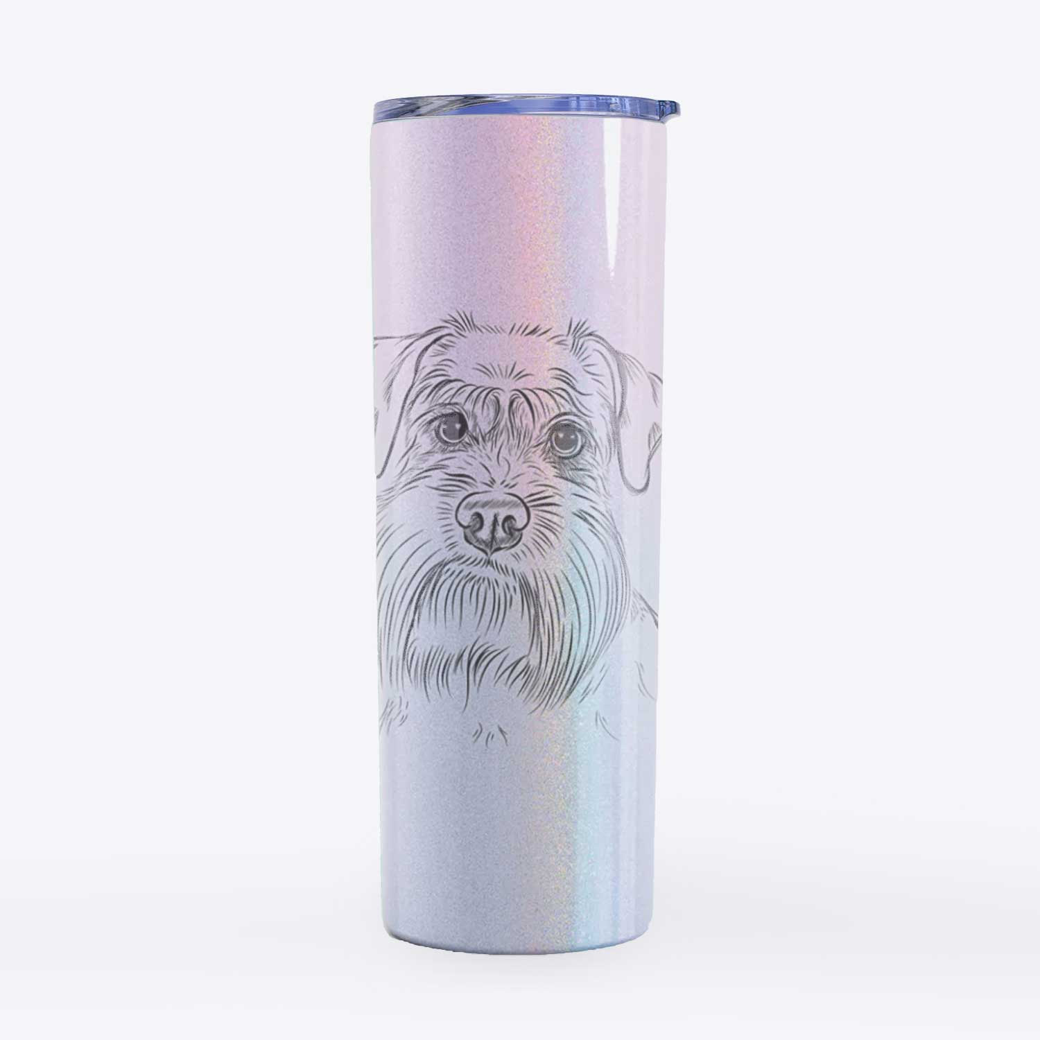 Wrigley the Schnauzer - 20oz Skinny Tumbler