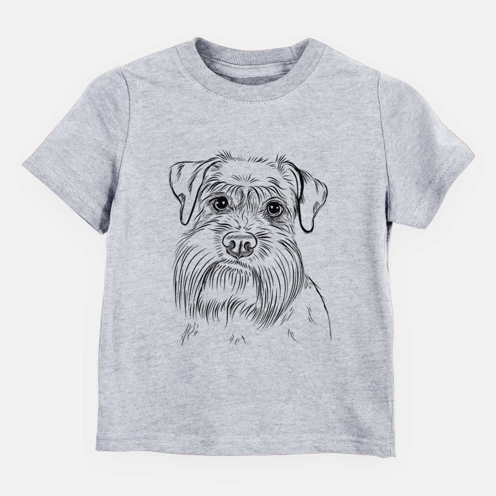 Bare Wrigley the Schnauzer - Kids/Youth/Toddler Shirt