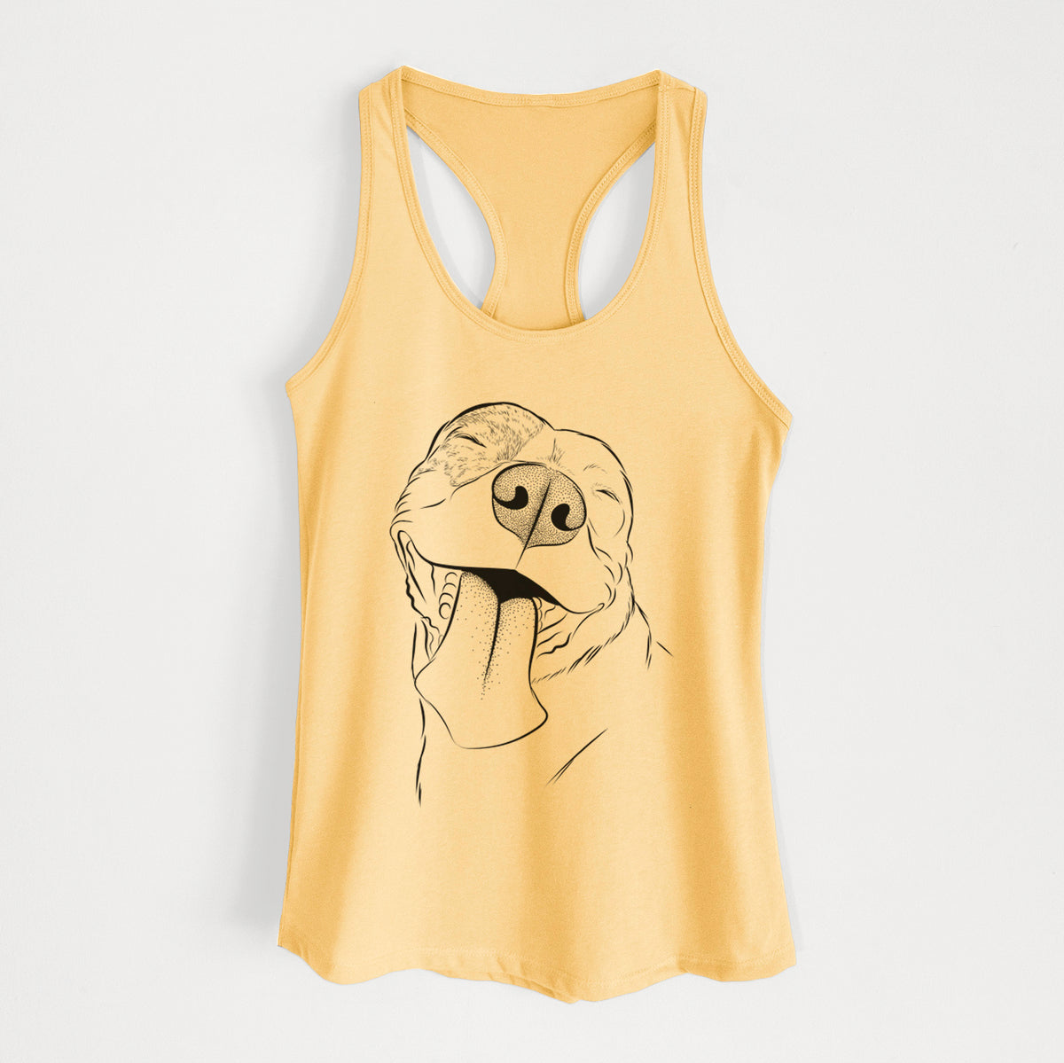 Xena the American Staffordshire Terrier - Women's Racerback Tanktop