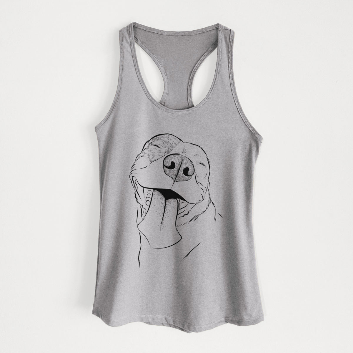 Xena the American Staffordshire Terrier - Women&#39;s Racerback Tanktop