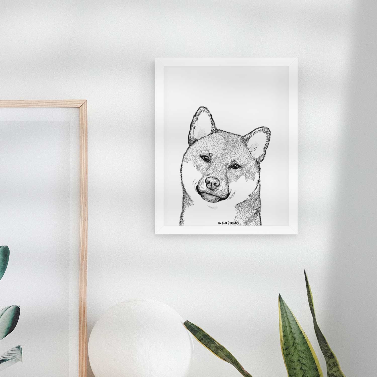 Yakuza the Shiba Inu Art Print