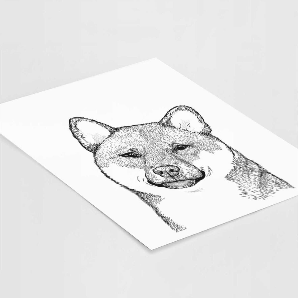 Yakuza the Shiba Inu Art Print