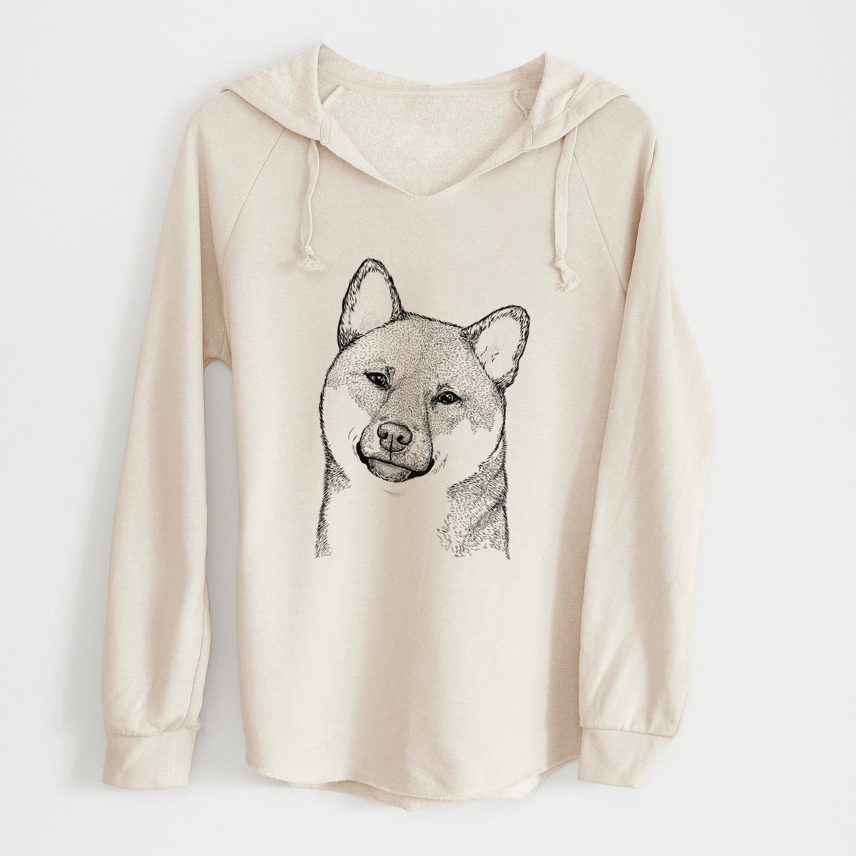 Bare Yakuza the Shiba Inu - Cali Wave Hooded Sweatshirt