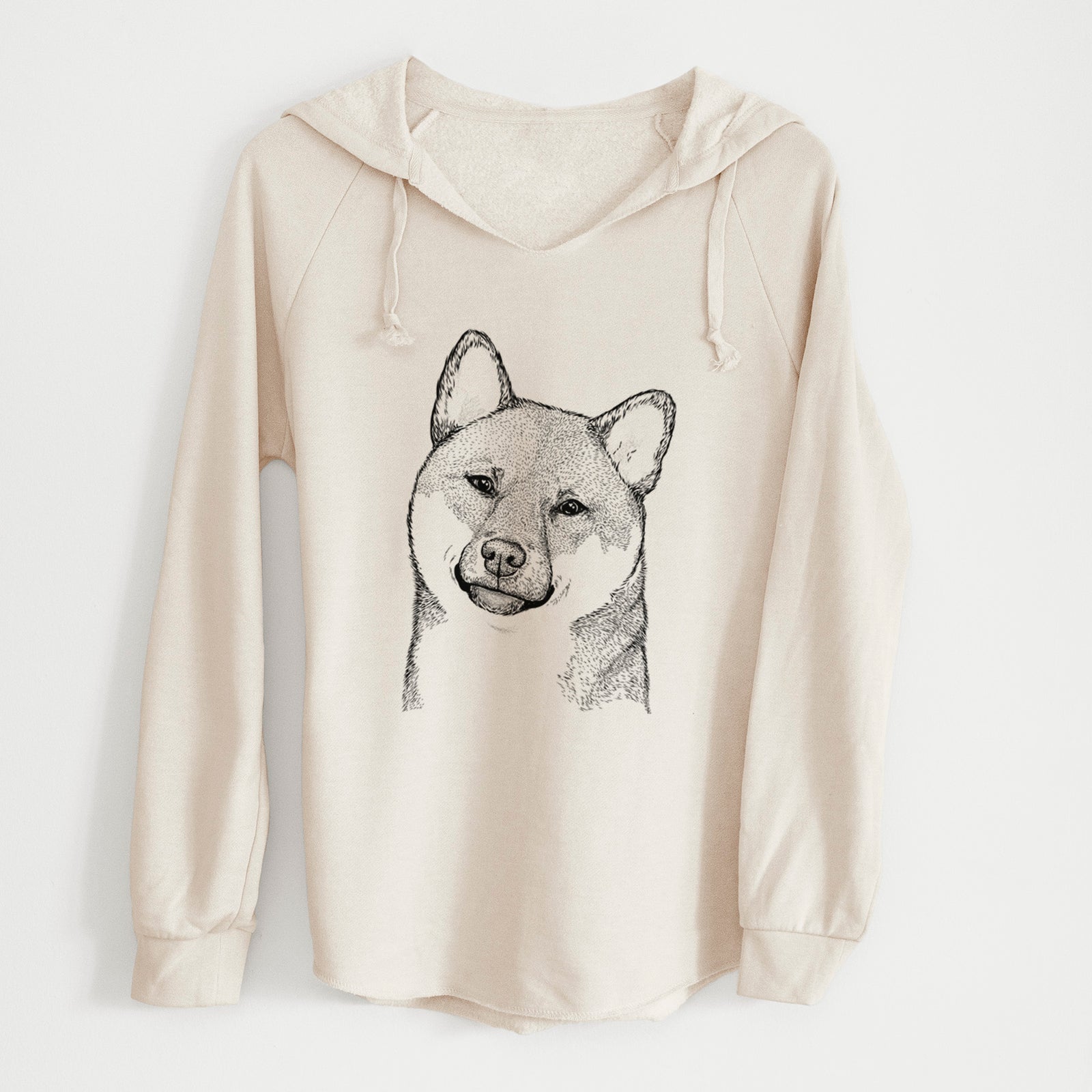Bare Yakuza the Shiba Inu - Cali Wave Hooded Sweatshirt