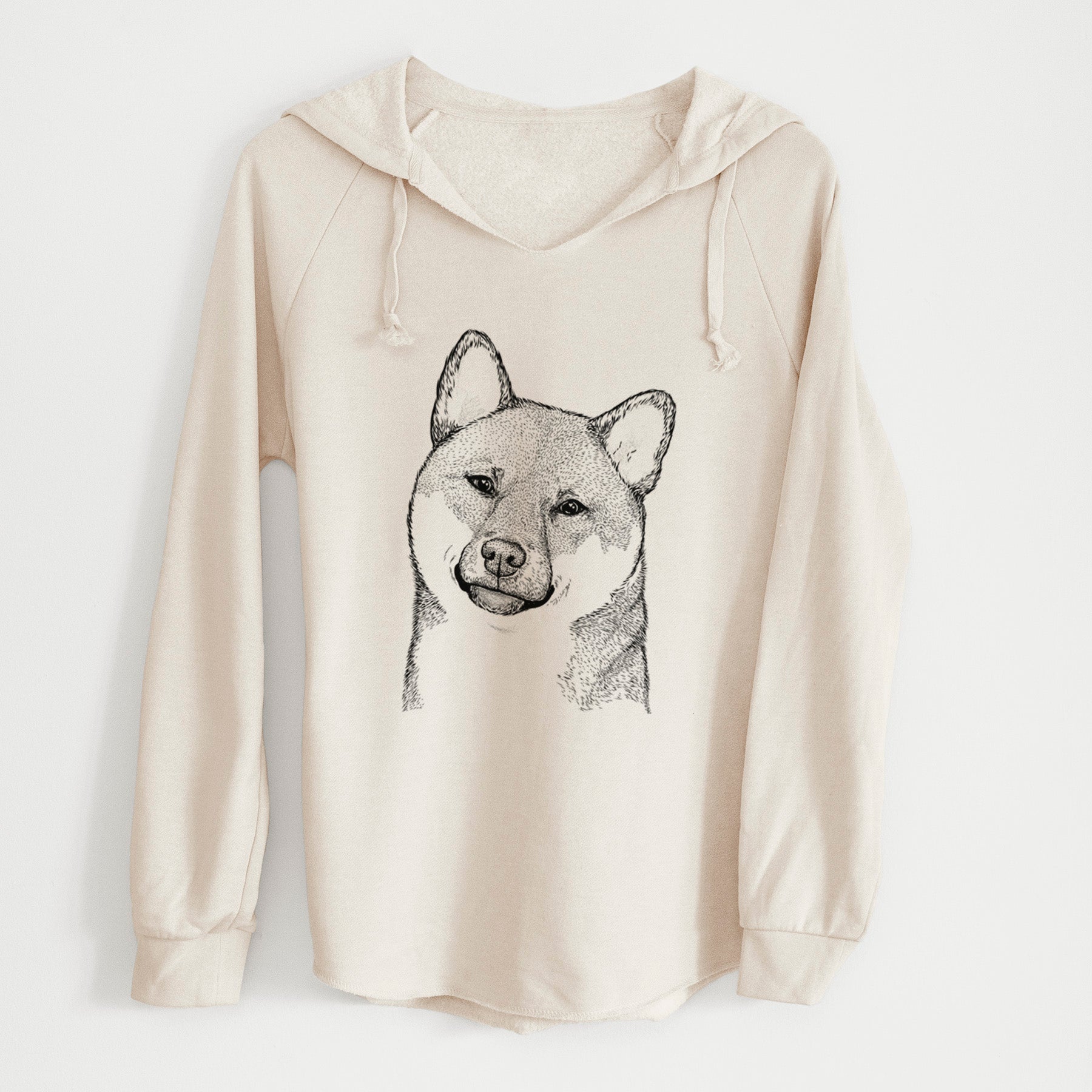 Bare Yakuza the Shiba Inu - Cali Wave Hooded Sweatshirt