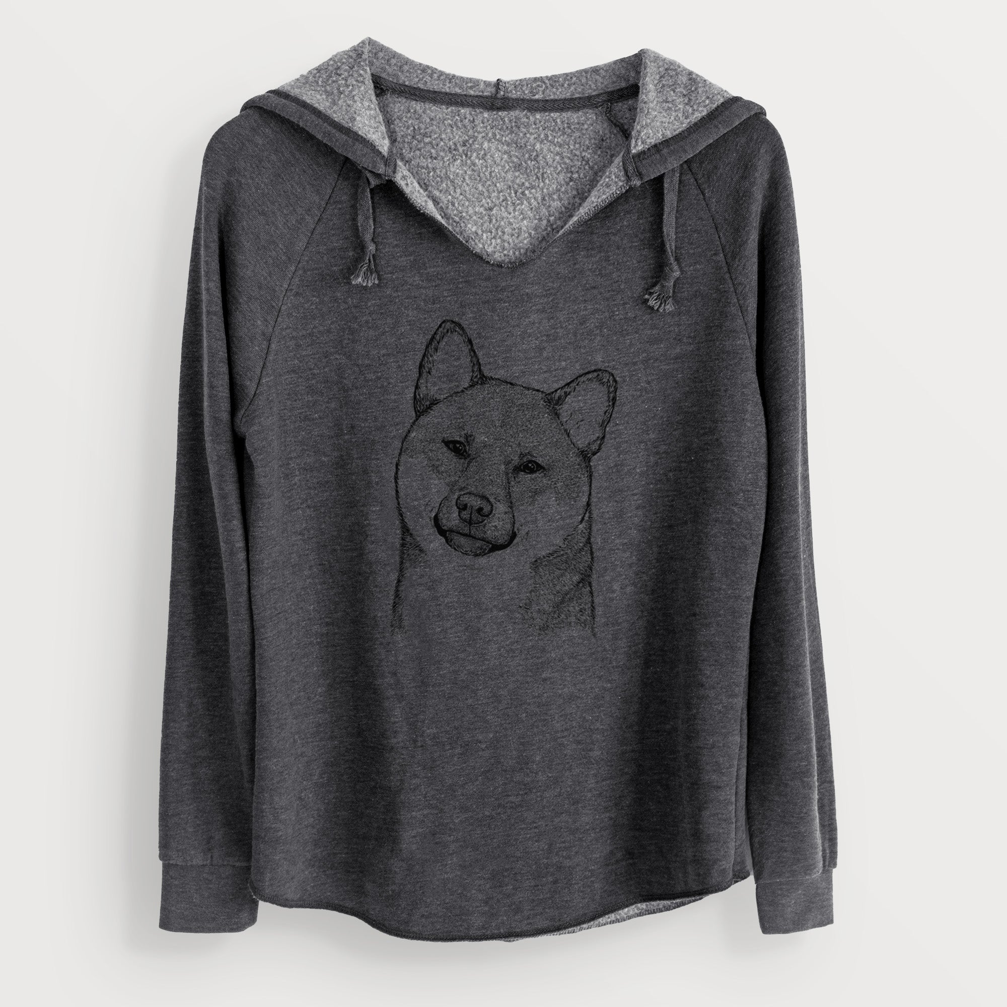 Bare Yakuza the Shiba Inu - Cali Wave Hooded Sweatshirt