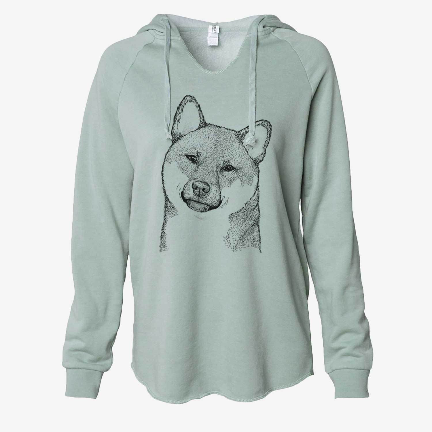 Yakuza the Shiba Inu - Cali Wave Hooded Sweatshirt