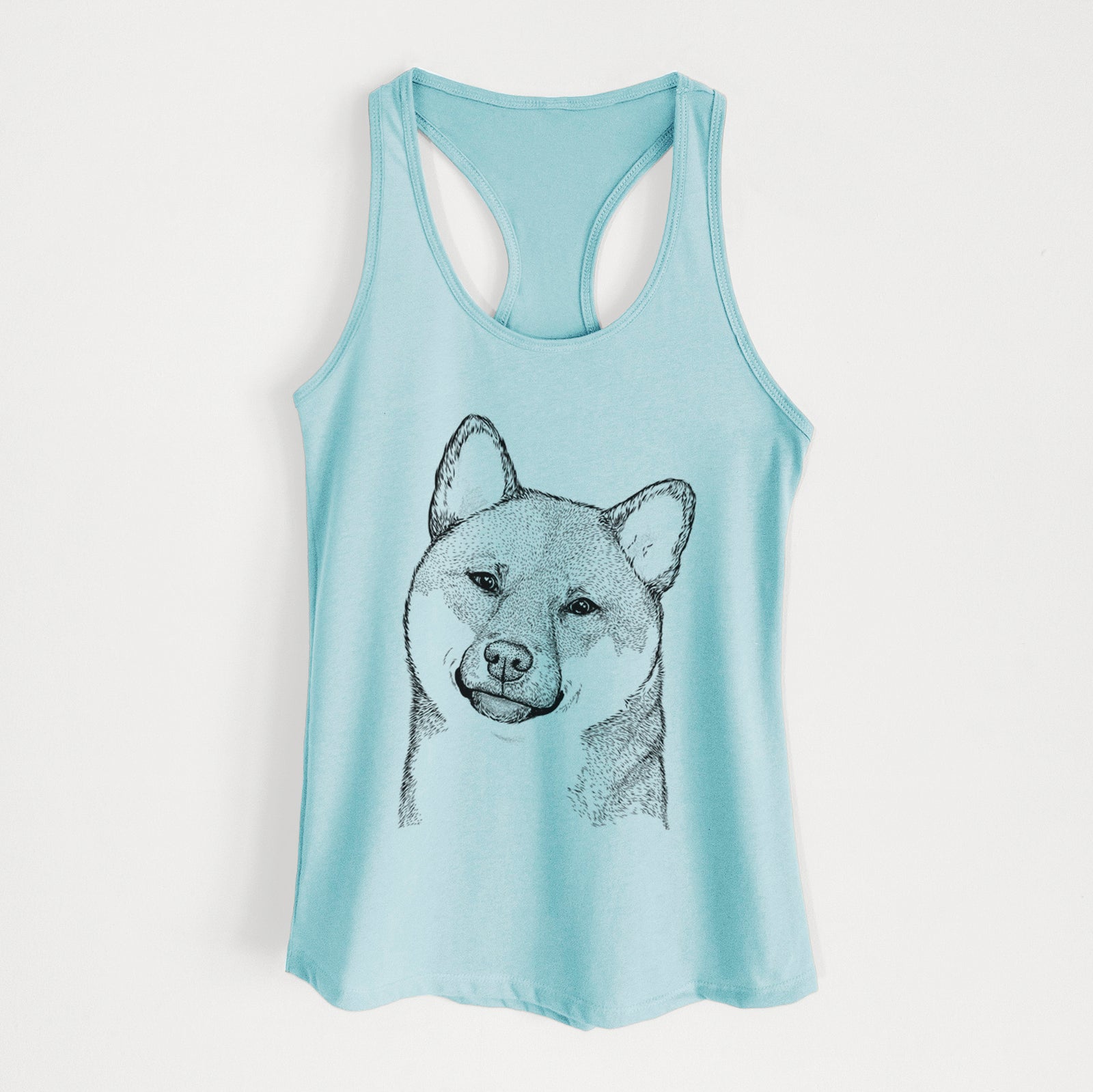 Yakuza the Shiba Inu - Women's Racerback Tanktop