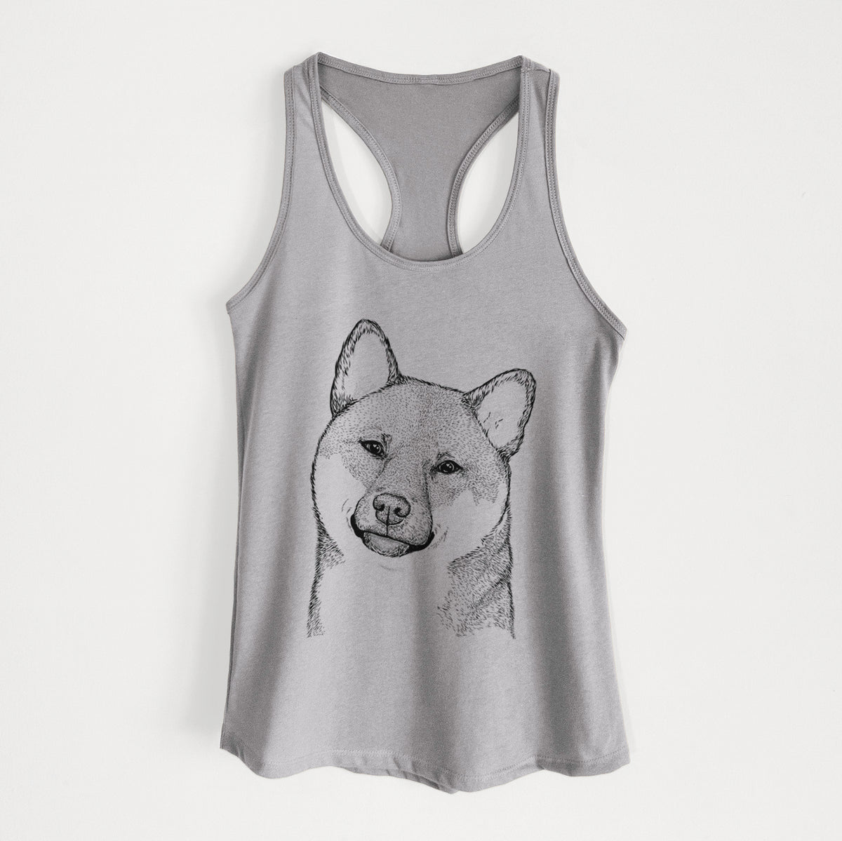 Yakuza the Shiba Inu - Women&#39;s Racerback Tanktop